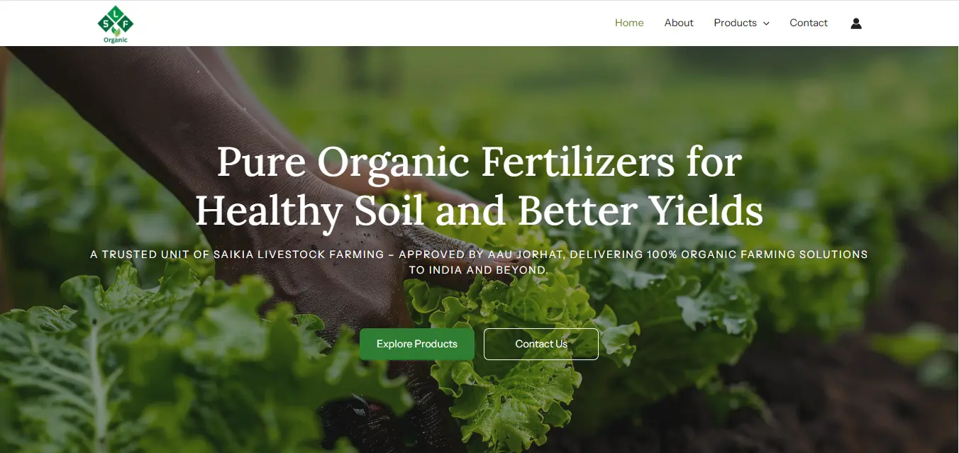 SLF Organic logo