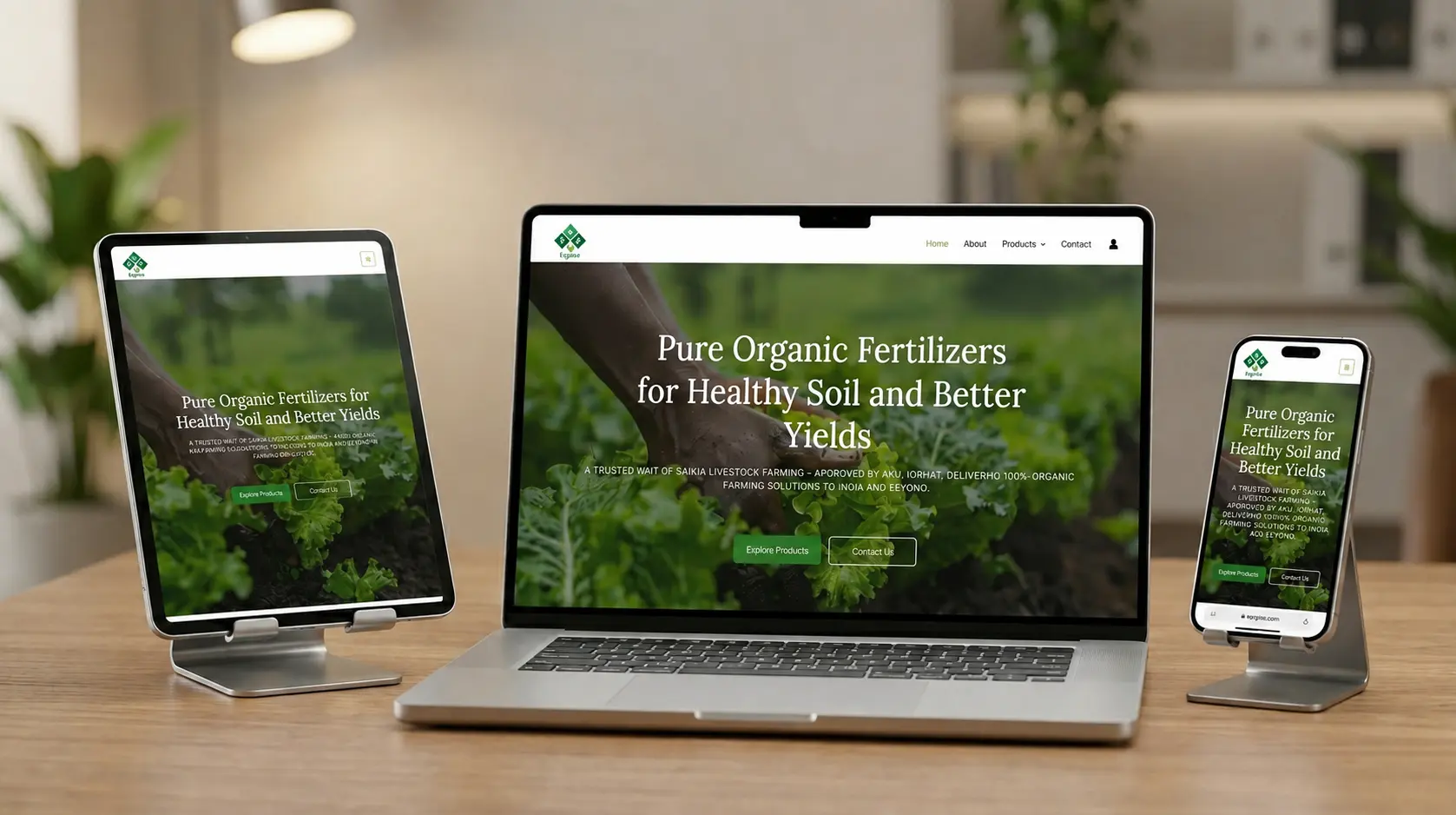 SLF Organic Website