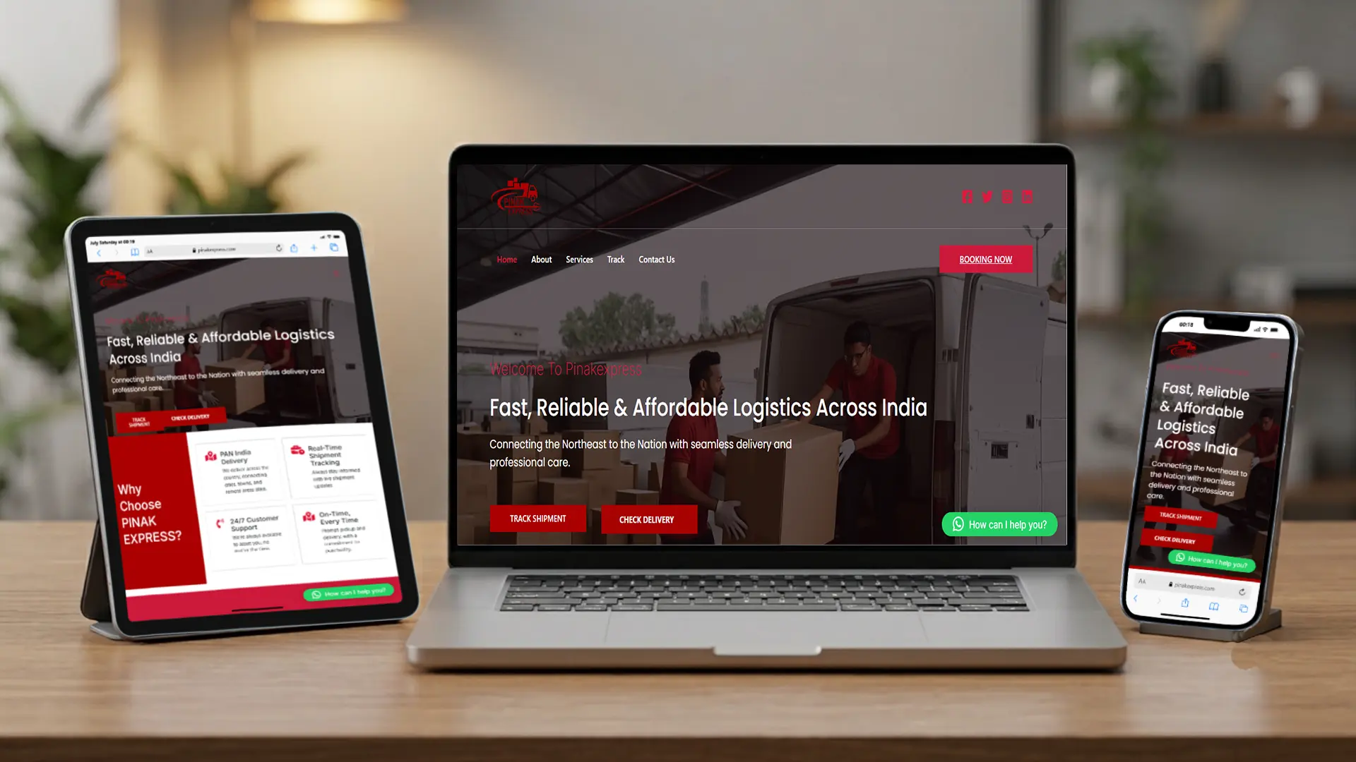 Pinak Express Website